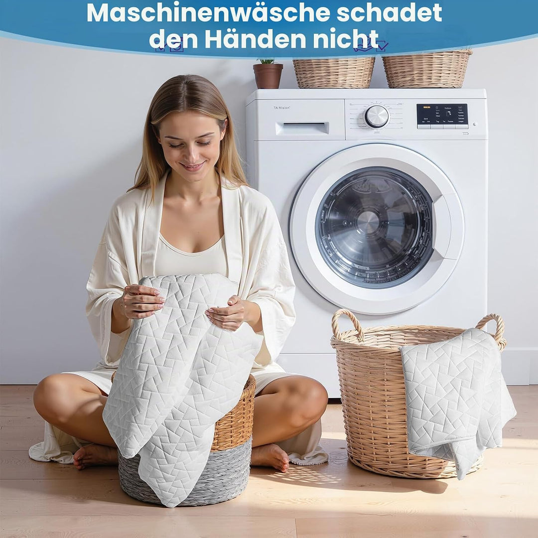 A-Pce Memory Foam Kissen 2er Set für alle Schläfer, Höhenverstellbares Seitenschläferkissen mit Abne