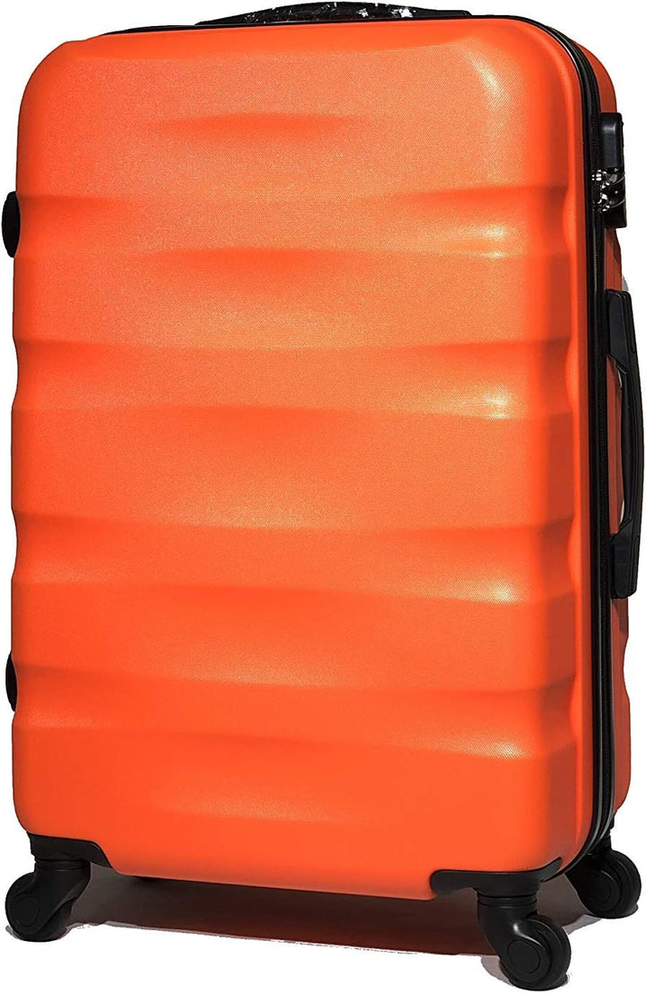 CELIMS Kabinenkoffer, mittelgross, mit oder ohne Vanity – französische Marke, Orange (5806), Moyen