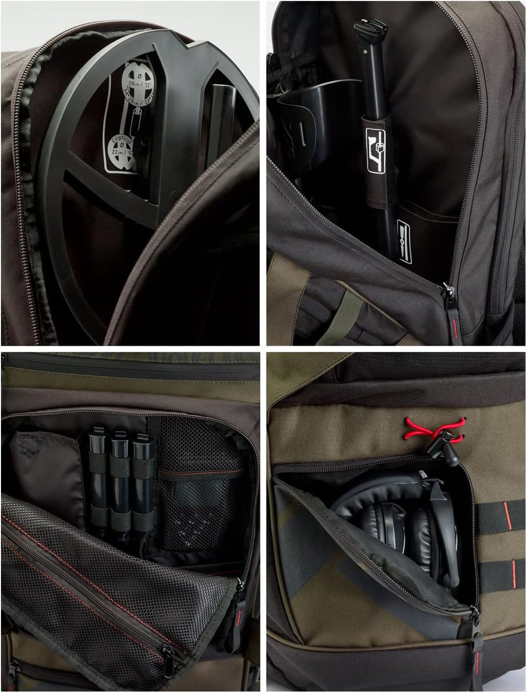 XP Metal Detectors Finds Pouch & Backpack 280, konzipiert für XP Metal Detectors und Finds Pouch mit