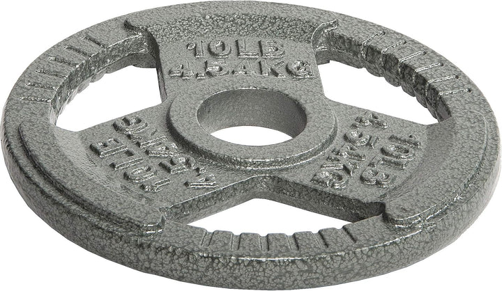Fitvids 2,5 cm Standard-Hantelscheibe aus Gusseisen für Krafttraining & Gewichtheben, mehrere Grösse