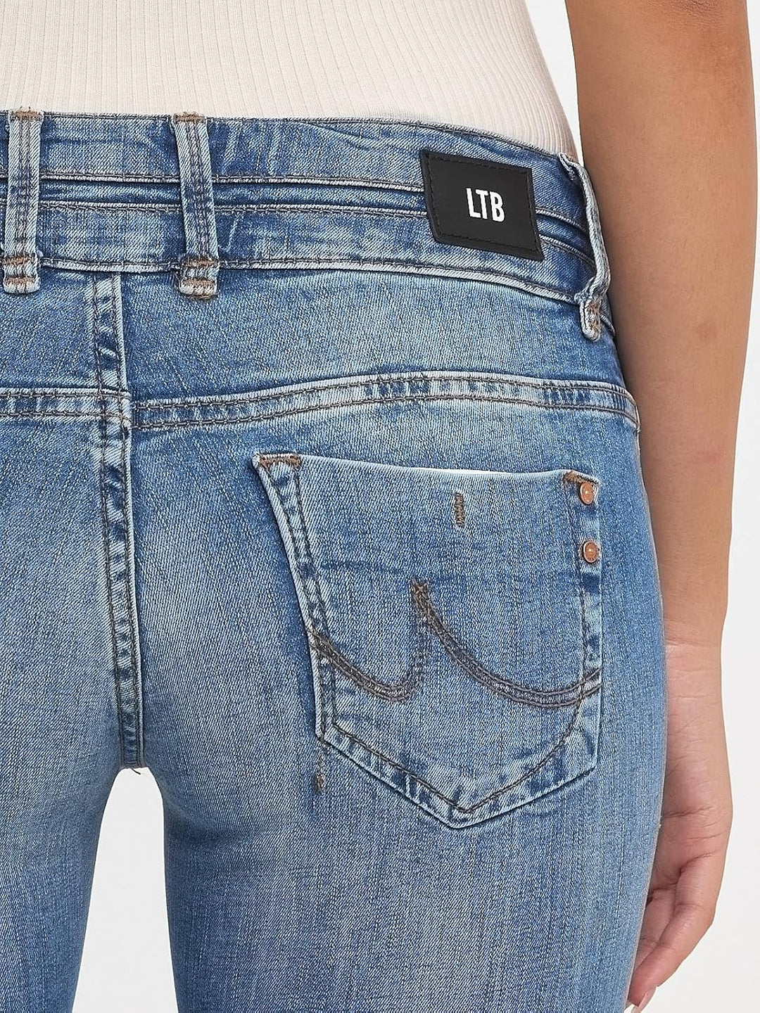 LTB Jeans - Damen - Julita X - Low Waist - Slim Fit Jeans - Hosen 24W / 30L Lelia Undamaged Wash 536