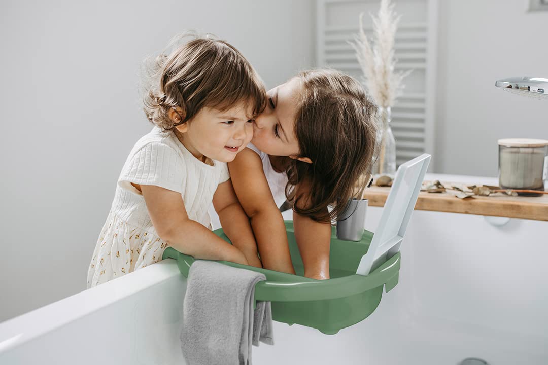 Rotho Babydesign Kiddy Wash Exclusiv, shale green/white/stone grey grün, grün