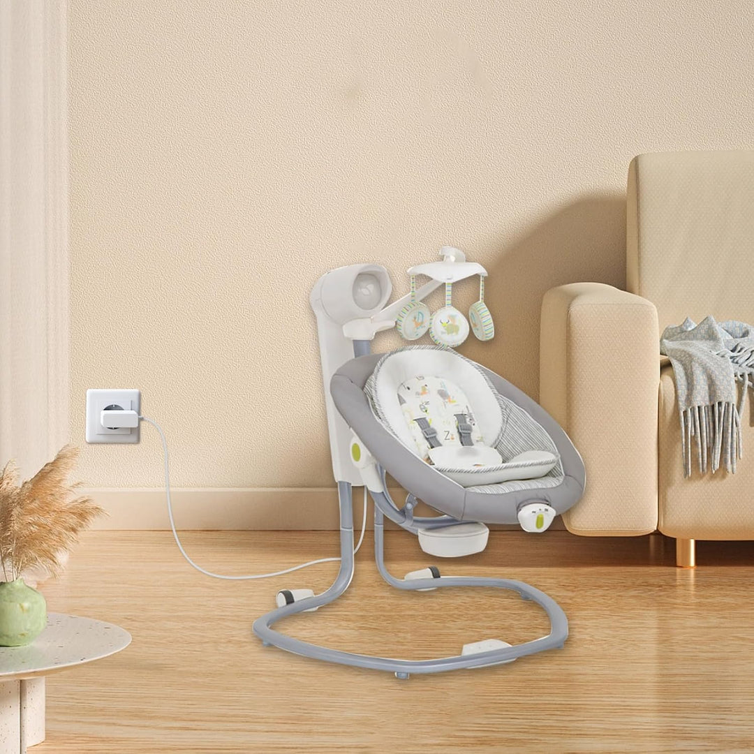 5V Babywippe Netzteil kompatibel mit Joie Serina Swivel Babyschaukel Ersatzadapter für Elektrische B