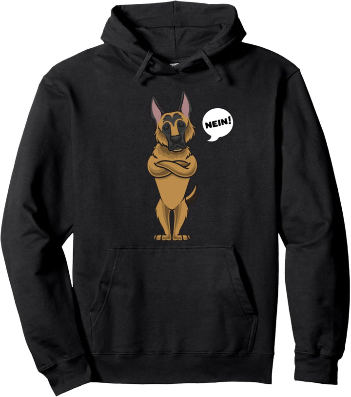 Sturer Deutscher Schäferhund Hund Schäferhunde Pullover Hoodie