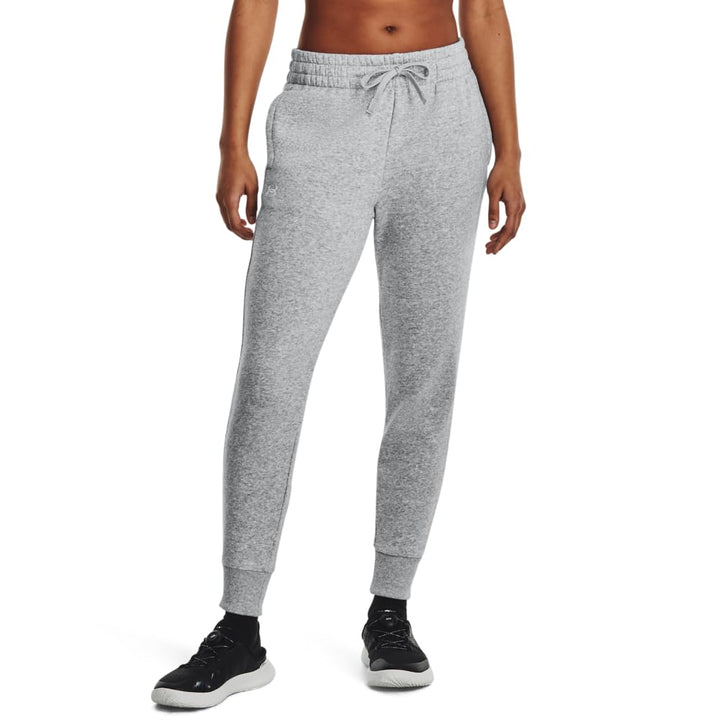 Under Armour Damen Trainingshose Ua Rival Fleece Jogger XXL Mod Gray Light Heather, XXL Mod Gray Lig