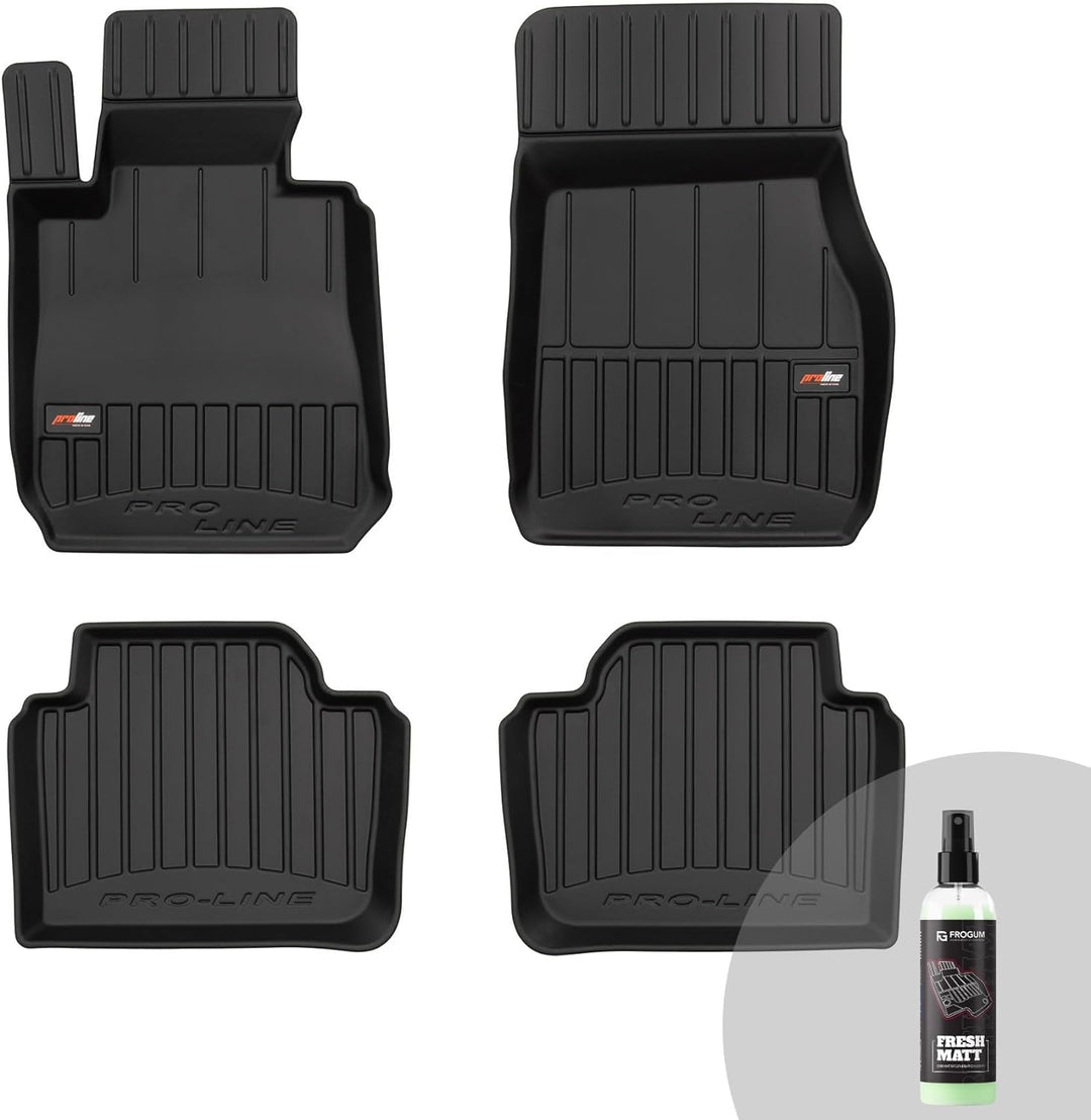 FROGUM ProLine 3D Gummimatten Exklusiven Auto Fussmatten Autofussmatten für BMW 3er F30 2011-2018 |