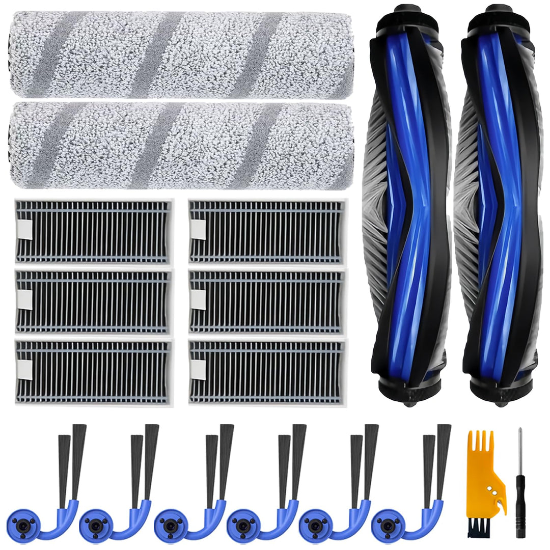 Zubehör für ECOVACS DEEBOT X11 OMNICYCLONE, X11 PRO Omni, X9 PRO Omni Staubsauger, 2 Hauptbürste, 2