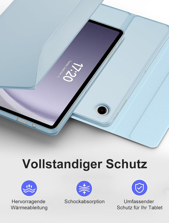 Tastatur Hülle Für Samsung Galaxy Tab A9 Plus 11 Zoll 2023, Tastatur Für Samsung Galaxy Tab A9+ 11 S