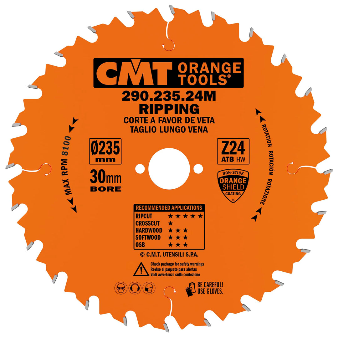 Cmt 290.235.24 M Ripping Klinge z-24 d-235 B-30 K-2,8 p-1,8