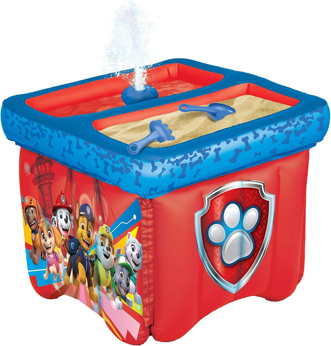 Paw Patrol Tisch Aufblasbarer Sand & Wasser Outdoor Tisch