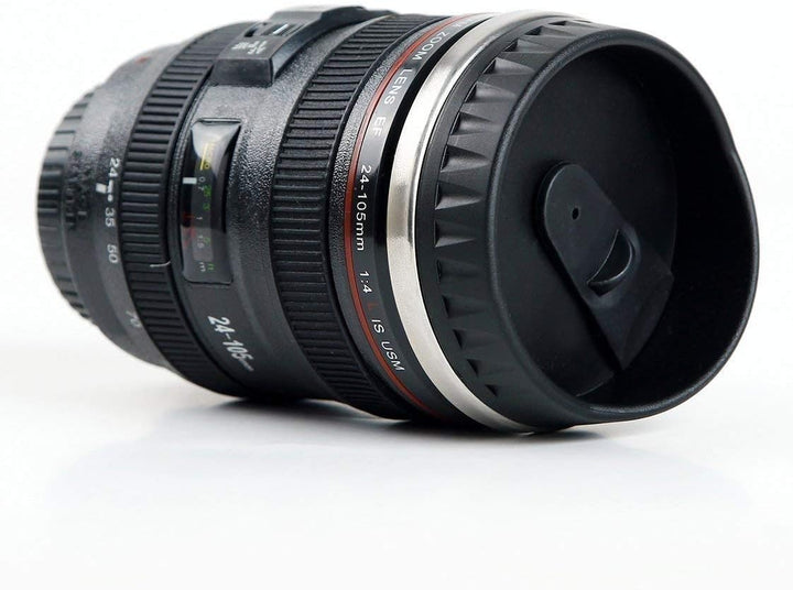 Objektiv Tasse Kamera Kaffeebecher, Kameraobjektiv-KaffeetasseGeschenk für Fotografie-Enthusiasten -