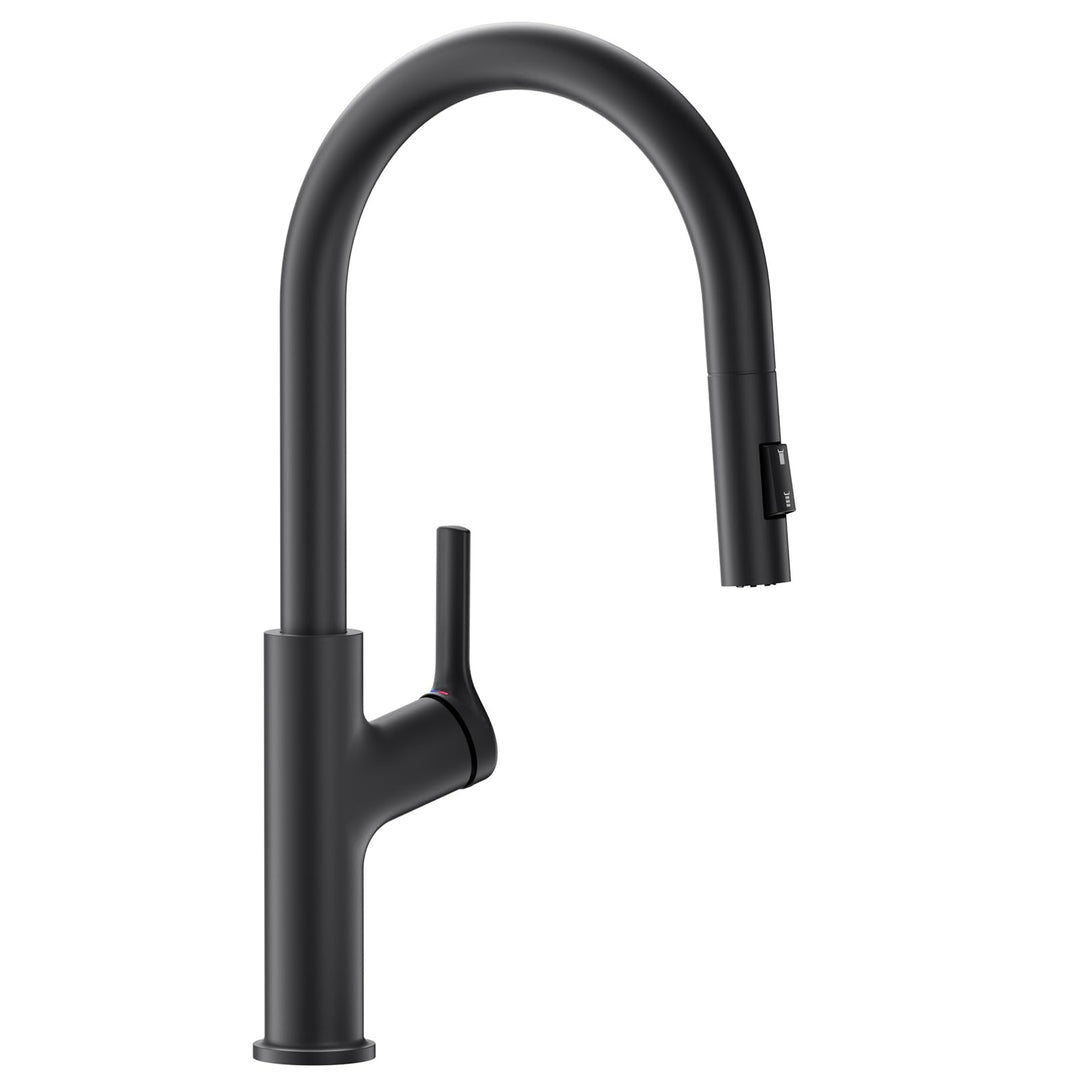 CECIPA Wasserhahn Küche Ausziehbar, Zinklegierung Küchenarmatur mit Brause Zwei Wasserstrahlarten, H