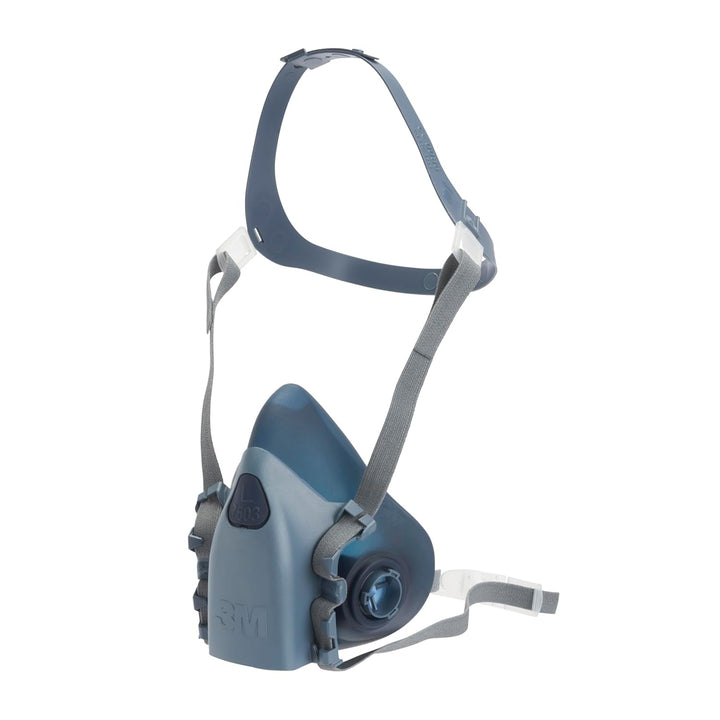 3M Gase-&amp; Dämpfe-Maskenset mit 1 Stück 7503 Halbmaske (Grösse L), 2 Stück 6055 A2 Gasfilter, 4 Stück