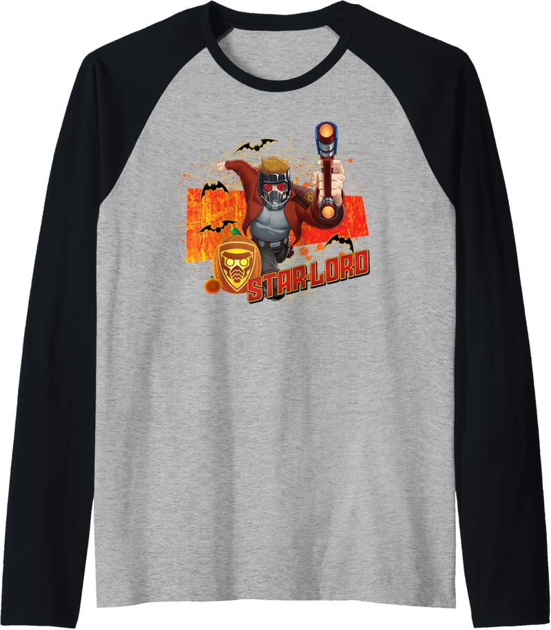 Marvel Guardians Of The Galaxy Star-Lord Halloween Raglan