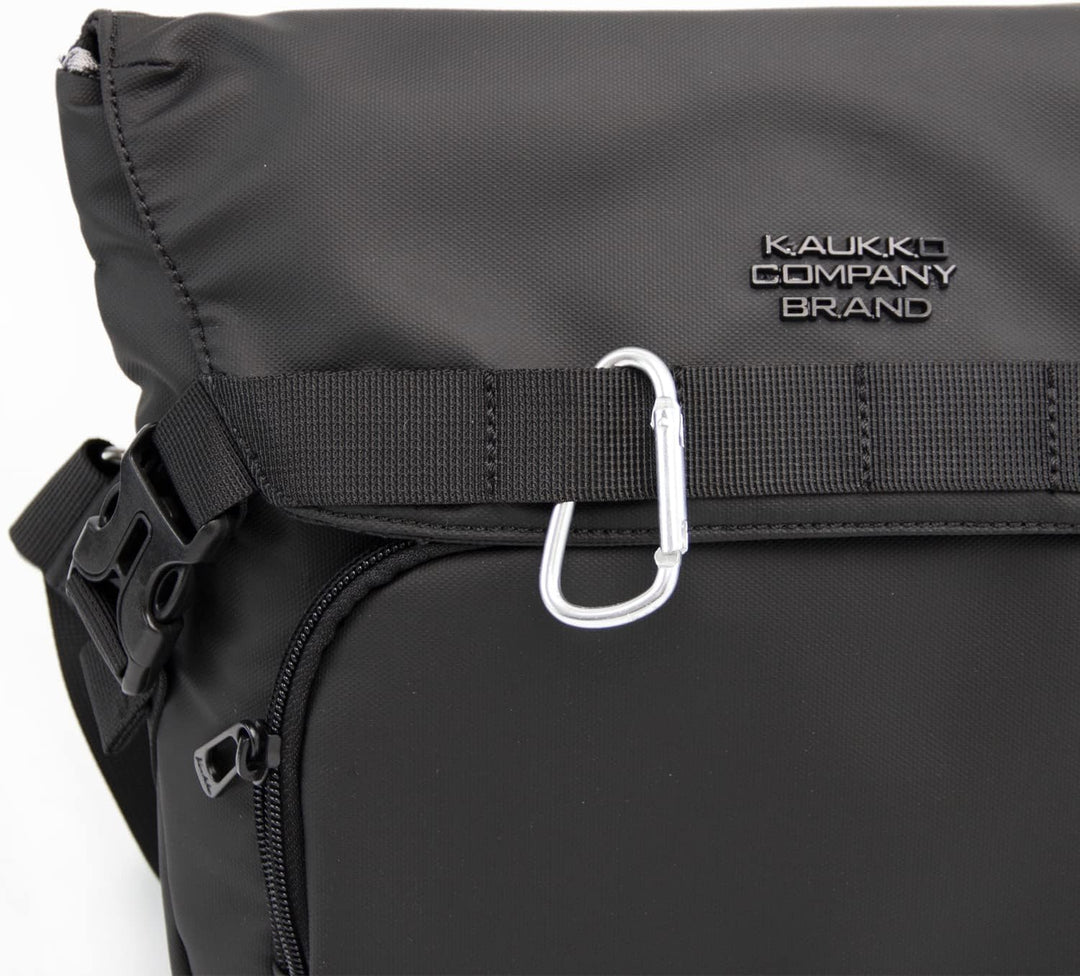 KAUKKO Wasserdichter Umhängetaschen - Motorrad/Fahrrad Schultertasche Messenger Bag für Herren & Dam