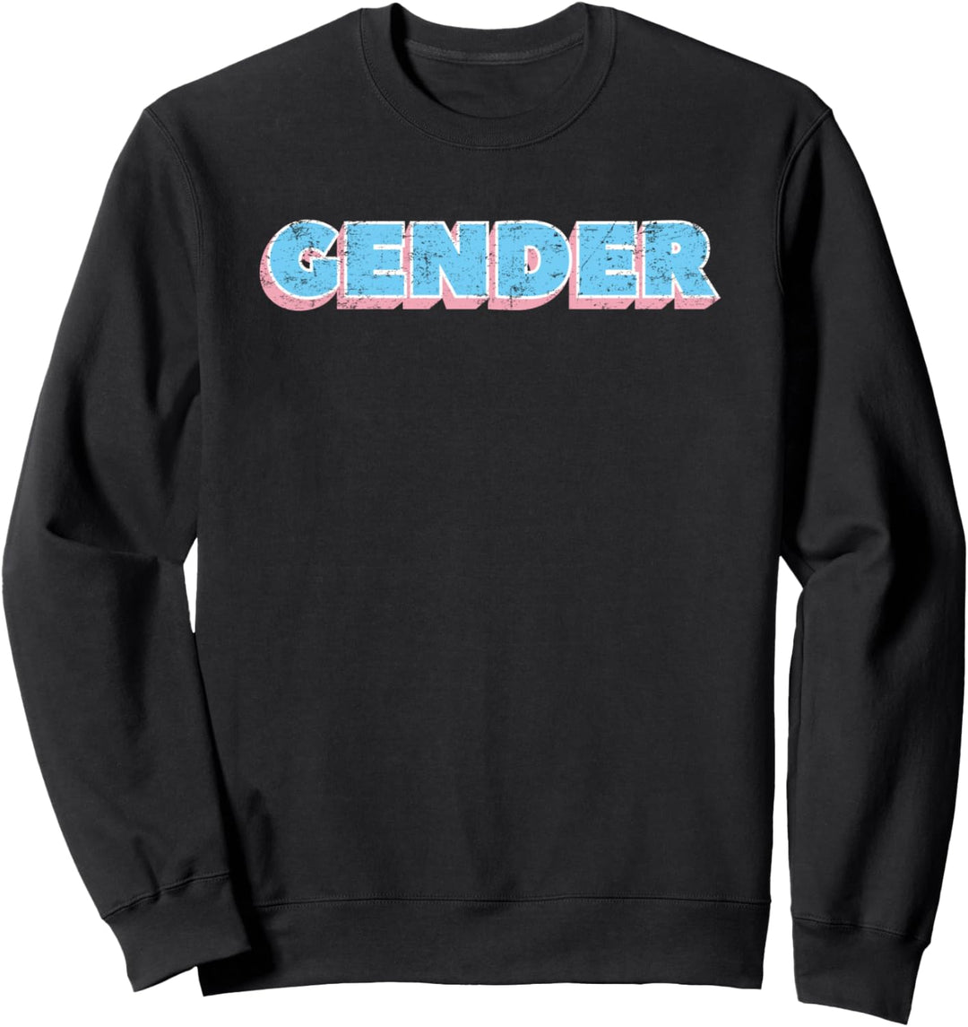Geschlecht Trans Stolz LGBTQ Transexuelle Subtile Stolz Flag Sweatshirt