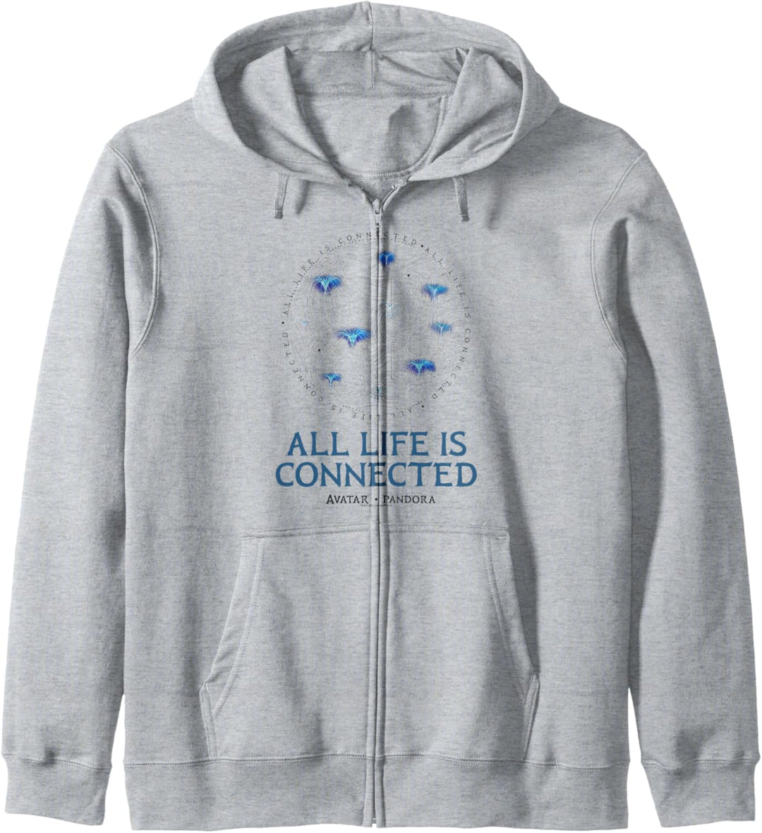 Avatar All Life Is Connected Pandora Grid Kapuzenjacke