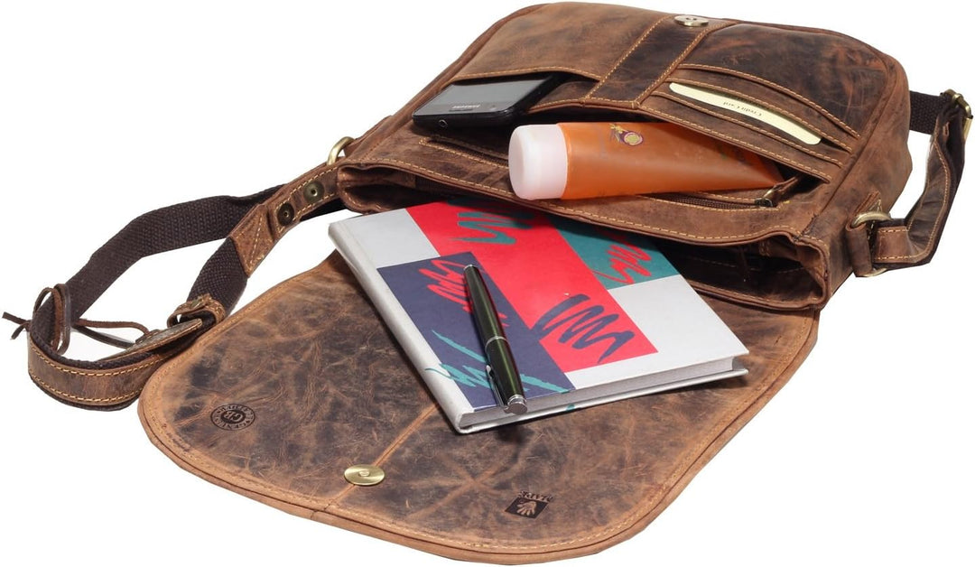 Green Burry Vintage Tasche 1723M Braun, Braun