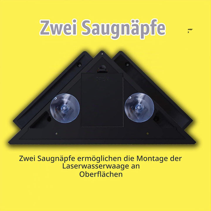 Winkellaser (mit Wasserwaage), Bodenlaser-Nivelliergerät, 90°-Fliesenlaser (mit Vertikallaser), geei