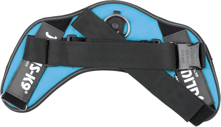 JULIUS K-9 IDC Powergeschirre Aquamarine mit individuelle Klettaufschriften Bundle optionale Grösse,