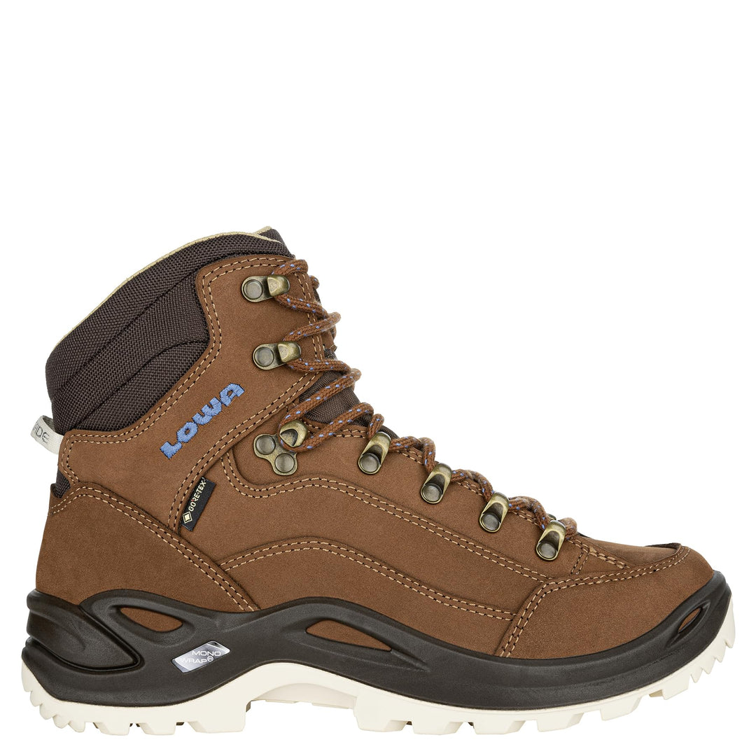 Lowa Renegade GTX MID Unisex Wanderstiefel Tracking Outdoor Goretex 41 EU Espresso, 41 EU Espresso