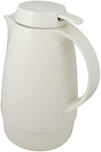 Helios Servitherm Kunststoff-Isolierkanne, weiss, 0,6 Liter 600 ml Weiss, 600 ml Weiss