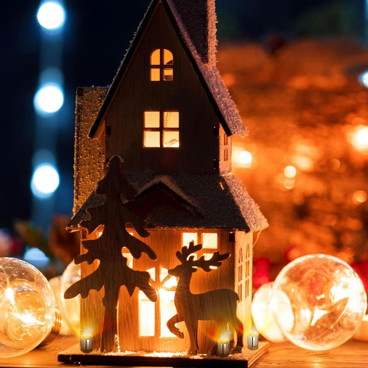 Mini LED Licht, 20 Stück Micro LED Licht, Puppenhaus Beleuchtung mit 20 Kleber, Kleine Lichter mit B
