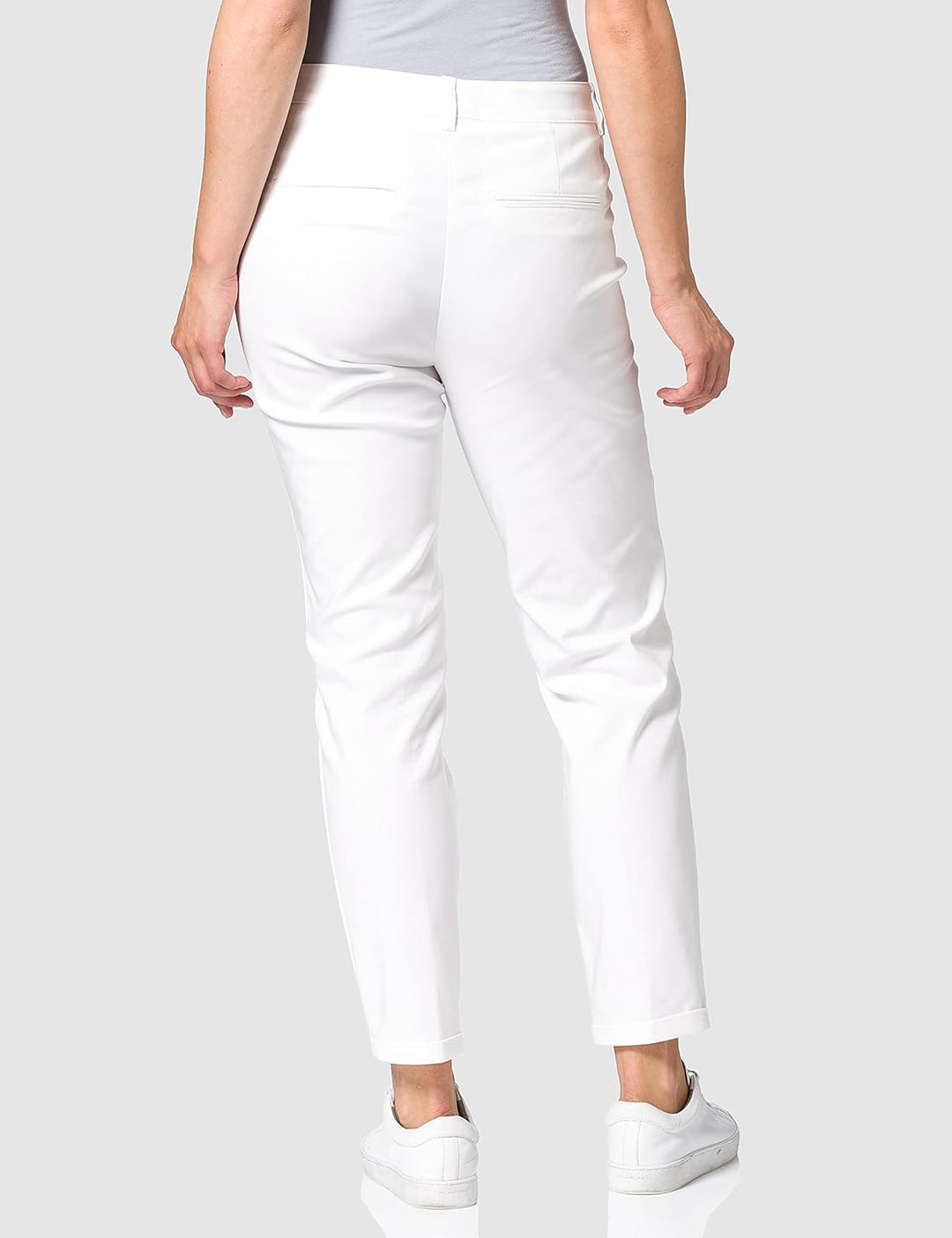 Atelier GARDEUR Damen Klassische Hose 44 Weiss, 44 Weiss