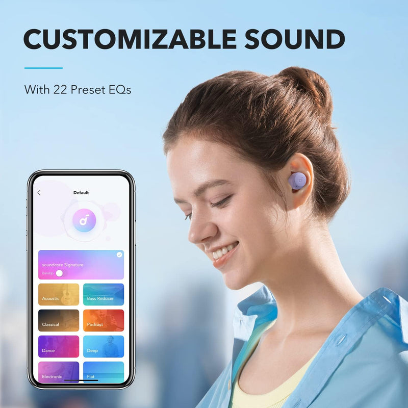 soundcore by Anker A20i True Wireless Earbuds, Kabellose Kopfhörer, Bluetooth 5.3, Anpassbarer EQ, 2