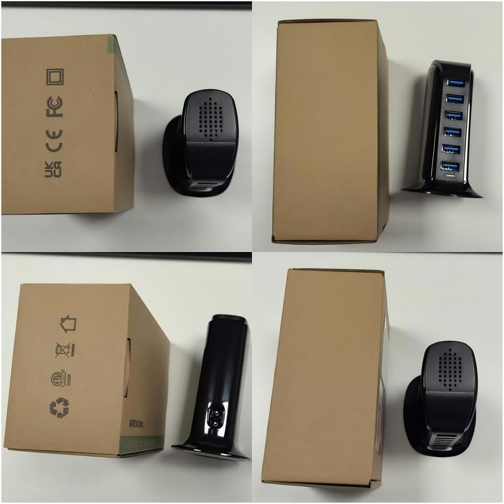 USB Ladegerät Mehrfach,USB Ladestation Mehrere Geräte Netzteil 6 Port für iPhone,Samsung Galaxy,LG,H