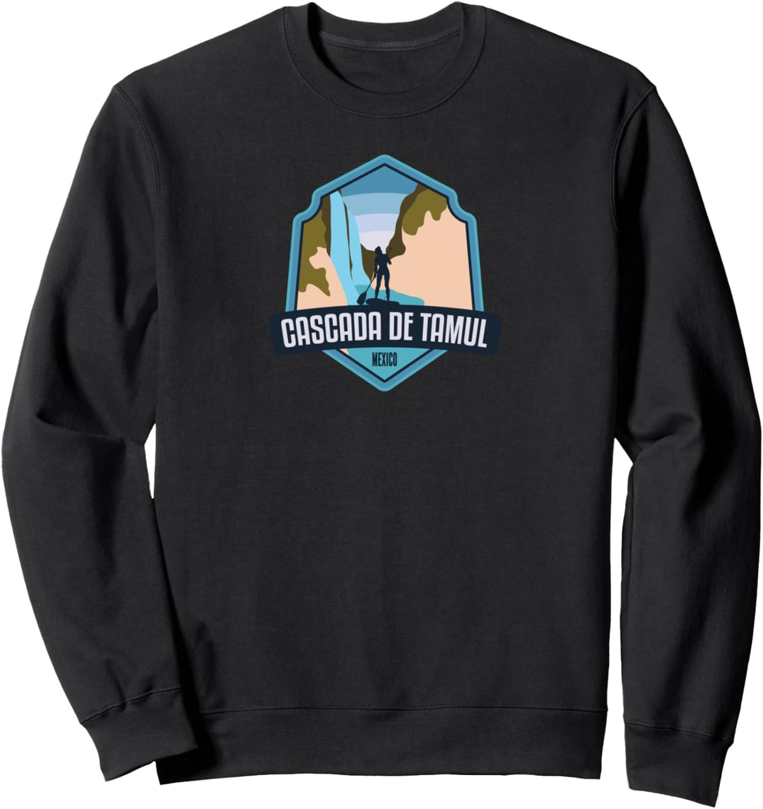 Tamul Wasserfall - Mexiko Sweatshirt