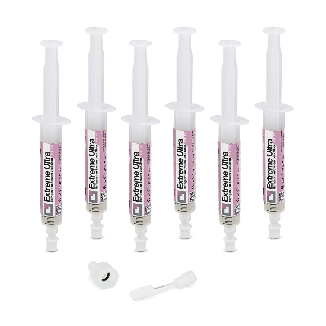 ERRECOM Extreme Ultra White 6 x 6 ml Turafalle für Kühlschränke mit luftdichtem Kompressor und R600
