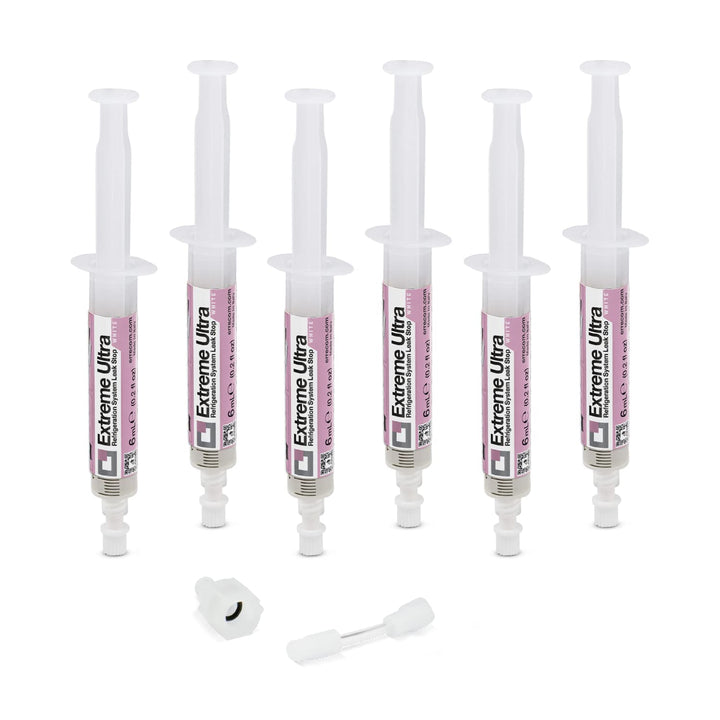 ERRECOM Extreme Ultra White 6 x 6 ml Turafalle für Kühlschränke mit luftdichtem Kompressor und R600