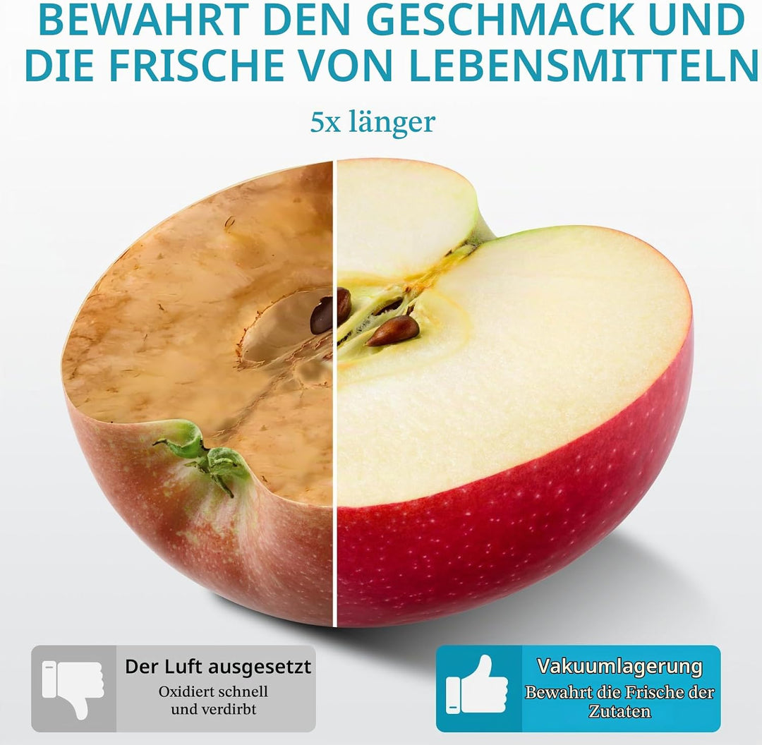 Vakuumierbeutel 20 Beutel 26 * 28cm, Vakuumbeutel für Lebensmittel, Sous Vide Gefrierbeutel, Einschw