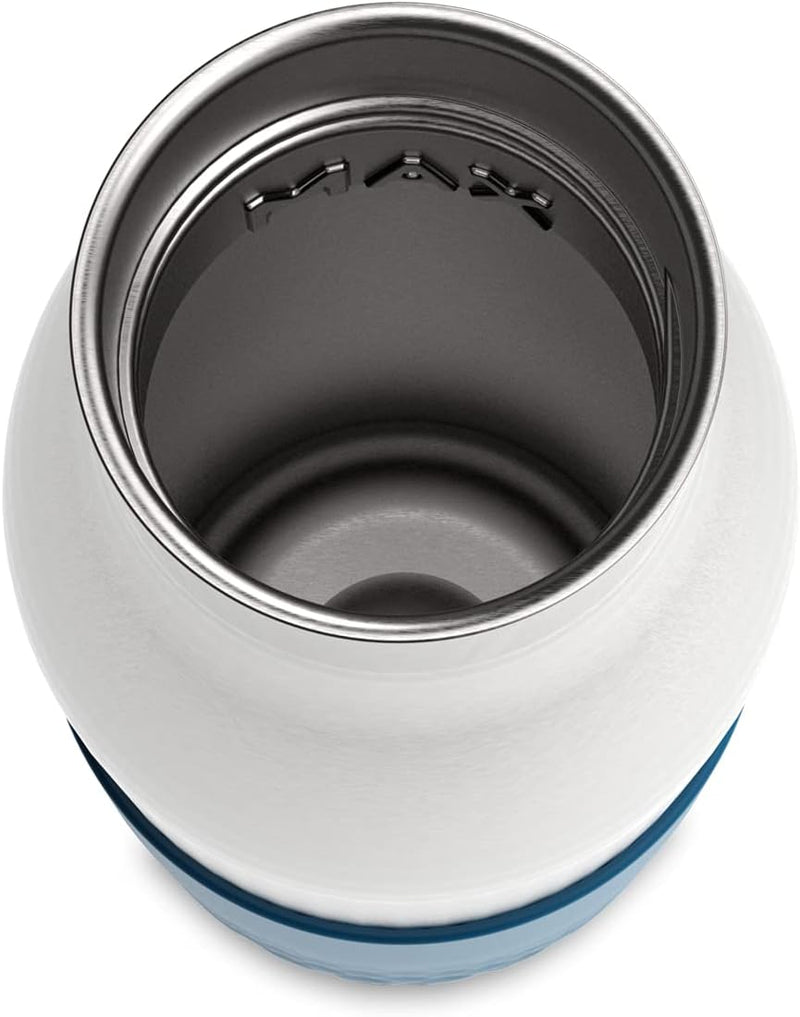 Emsa N31107 Bludrop Sleeve Trinkflasche | 0,5 Liter | 100 % dicht | Quick-Press Verschluss | Ergonom