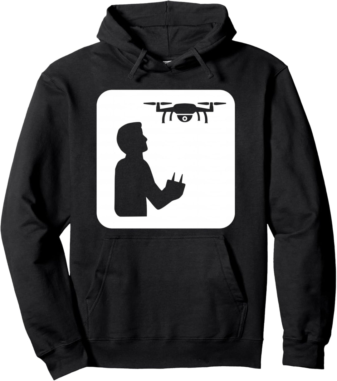 Drohne Pullover Hoodie
