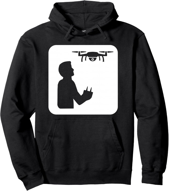 Drohne Pullover Hoodie