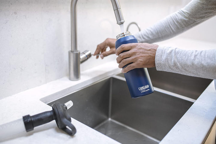 CAMELBAK Unisex-Adult Eddy+ 32OZ SST Vacuum Insulated, Filtered by LIFESTRAW, Navy 2022 Trinkflasche