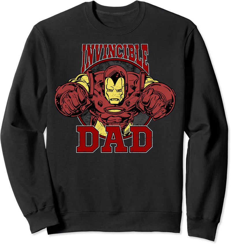 Marvel Iron Man Vatertag Invincible Dad Sweatshirt