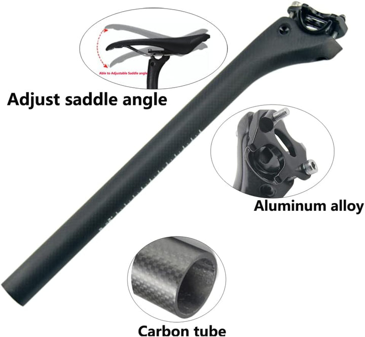 RXL SL Sattelstütze Mountainbike Rennrad Sattelstütze 25.4/27.2/30.8/31.6mm Fahrrad sattelstütze MTB