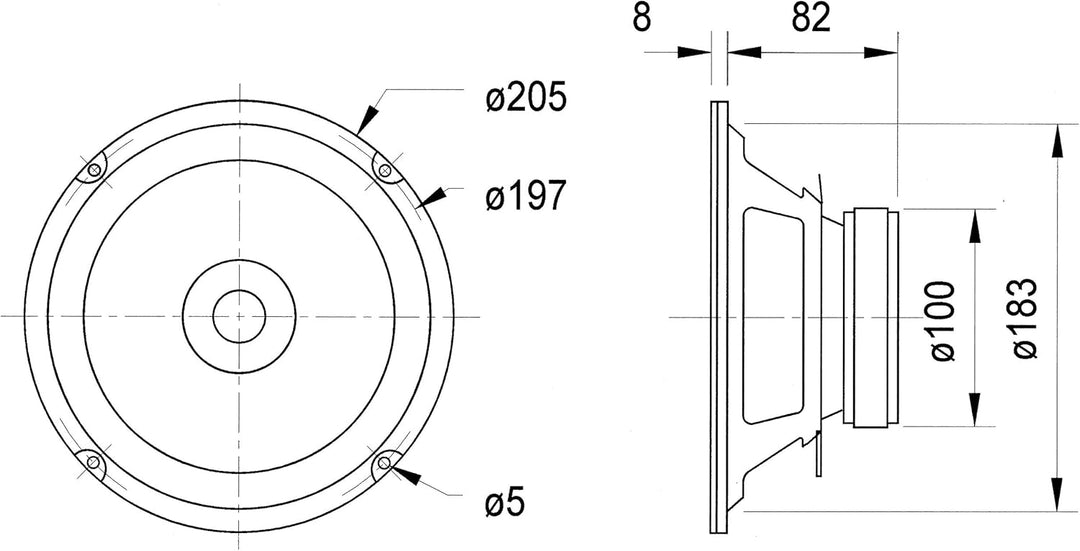 VISATON BG 20 Breitbandlautsprecher 2