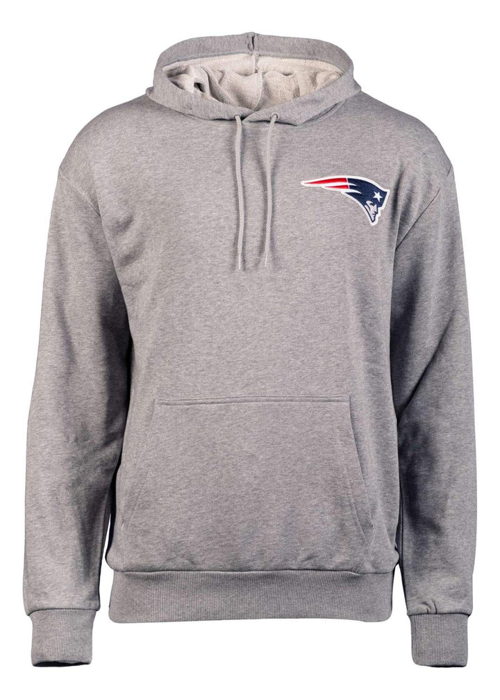 New Era French Terry Hoody - New England Patriots grau - XXL