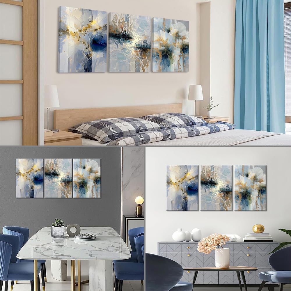 Piy Painting Modernes Wandkunstwerk, Abstraktes Leinwandbild, Grosses Gemälde Kunstwerk, Coole Leinw