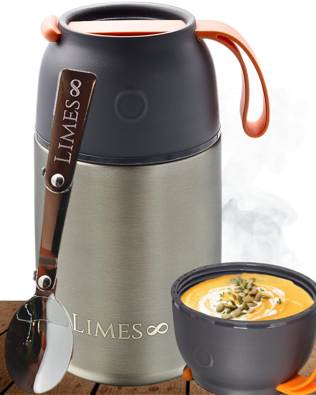 Thermobehälter für Essen 700ml [HEIss & KALT] Warmhaltebehälter Essen - Thermobox für Essen - Thermo