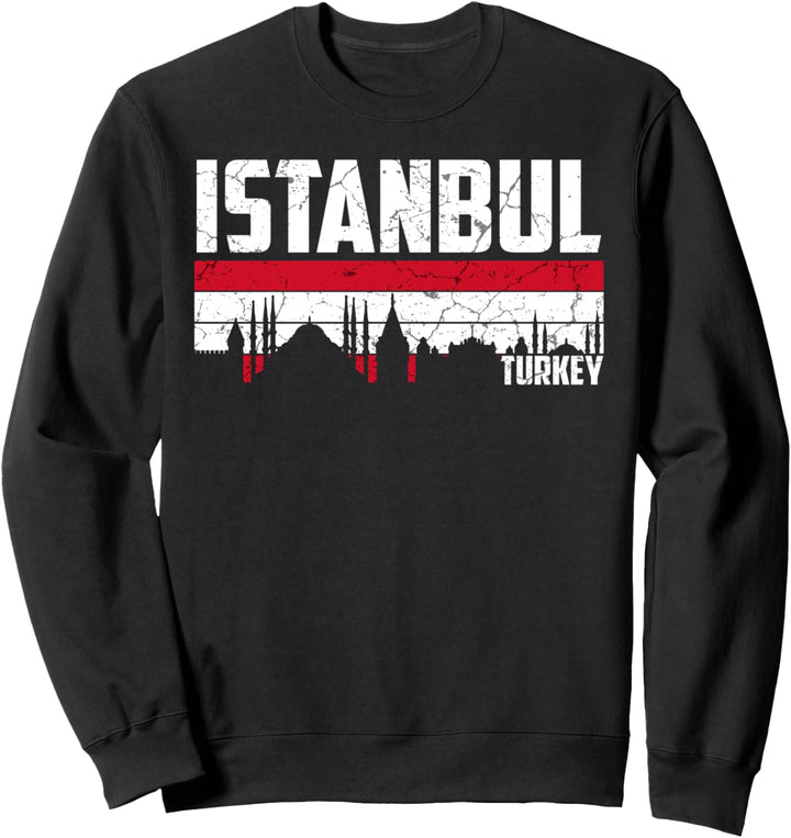 Mein Istanbul Skyline Heimat Stadt Souvenir Sweatshirt