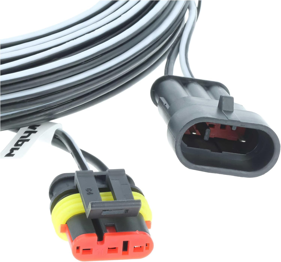 vhbw Niederspannungs-Kabel kompatibel mit Husqvarna 450X (2019), 450X (2018), 450X (2017-01) Mährobo