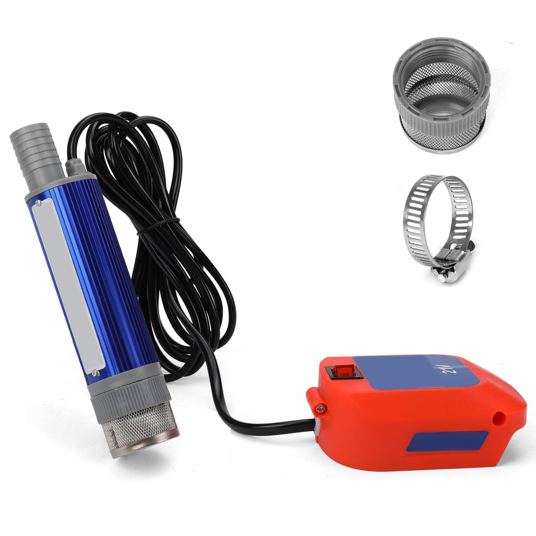 Tauchpumpe Kompatibel mit Makita BL 18V Batterie, 38MM, Lift 5M, 100W angetriebene Wasserpumpe, Tief