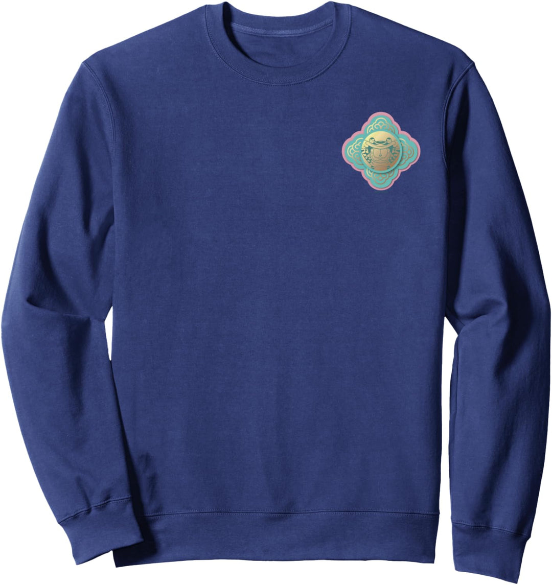 Garfield Chinese New Year 2022 Garfield Badge Blue Pocket Sweatshirt
