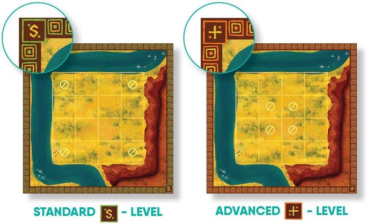 FlexiQ Strategeti – Taktisches Tier-Brettspiel im Serengeti | Strategiespiel ab 7 Jahren | 2 Spieler