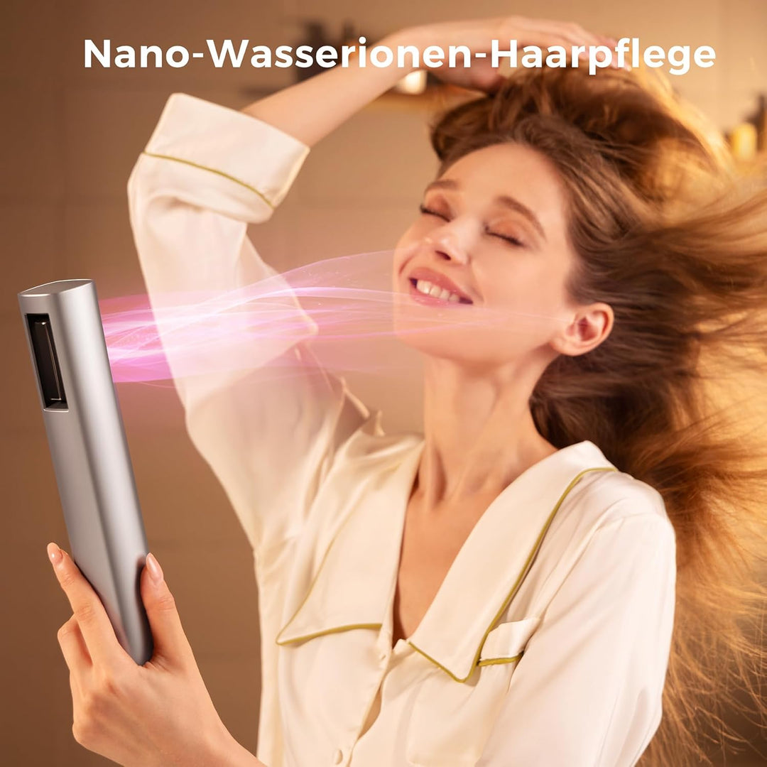 AirSwift X2 Ionen Föhn,110000 U/min,Hochgeschwindigkeits-Haartrockner, Hydro-Ionen-Technologie mit K